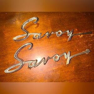 1956 Plymouth Savoy emblem